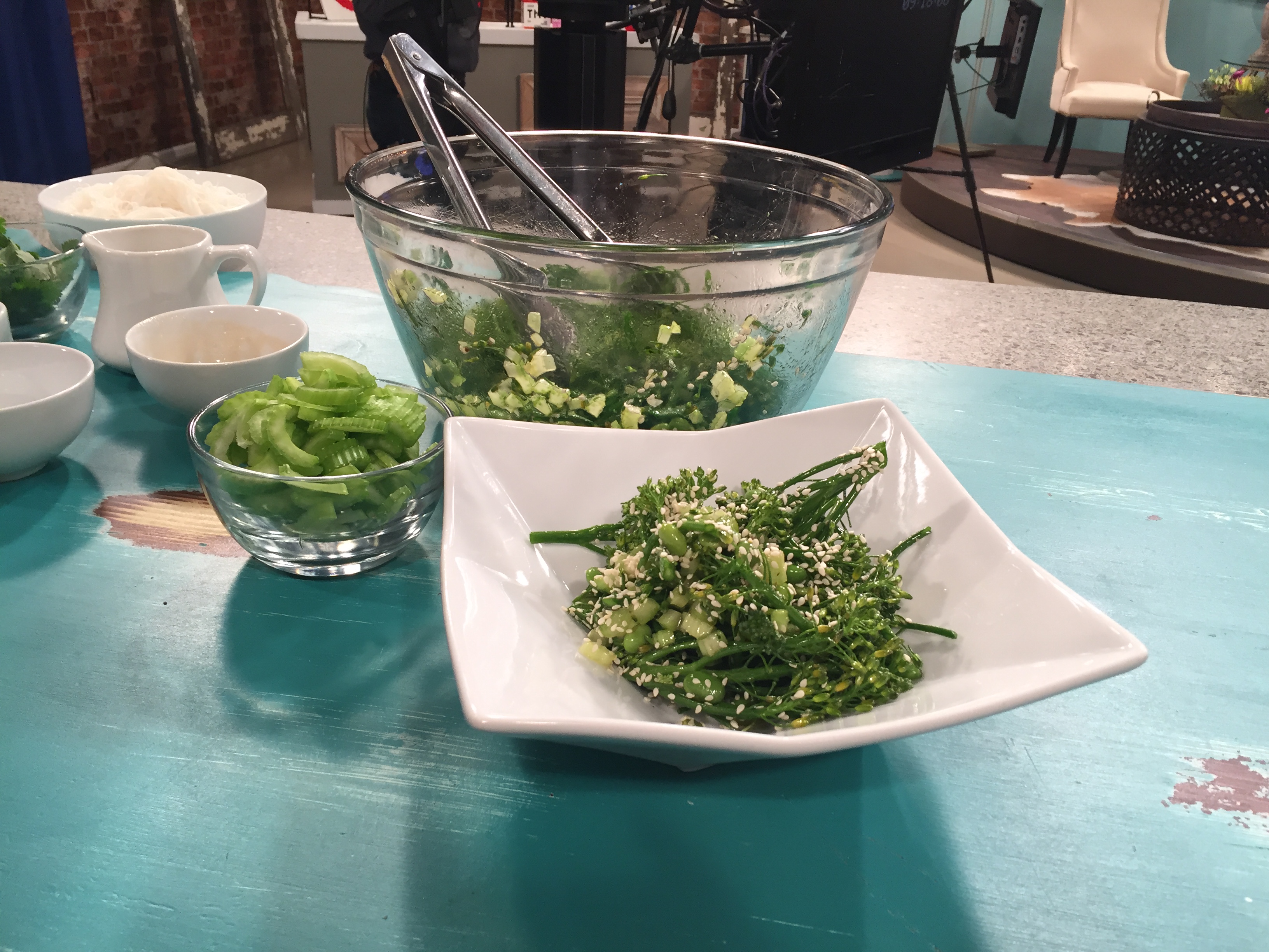 Raw Broccolini Sesame Salad