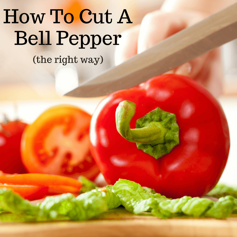 How to cut a bell pepper (the right way)