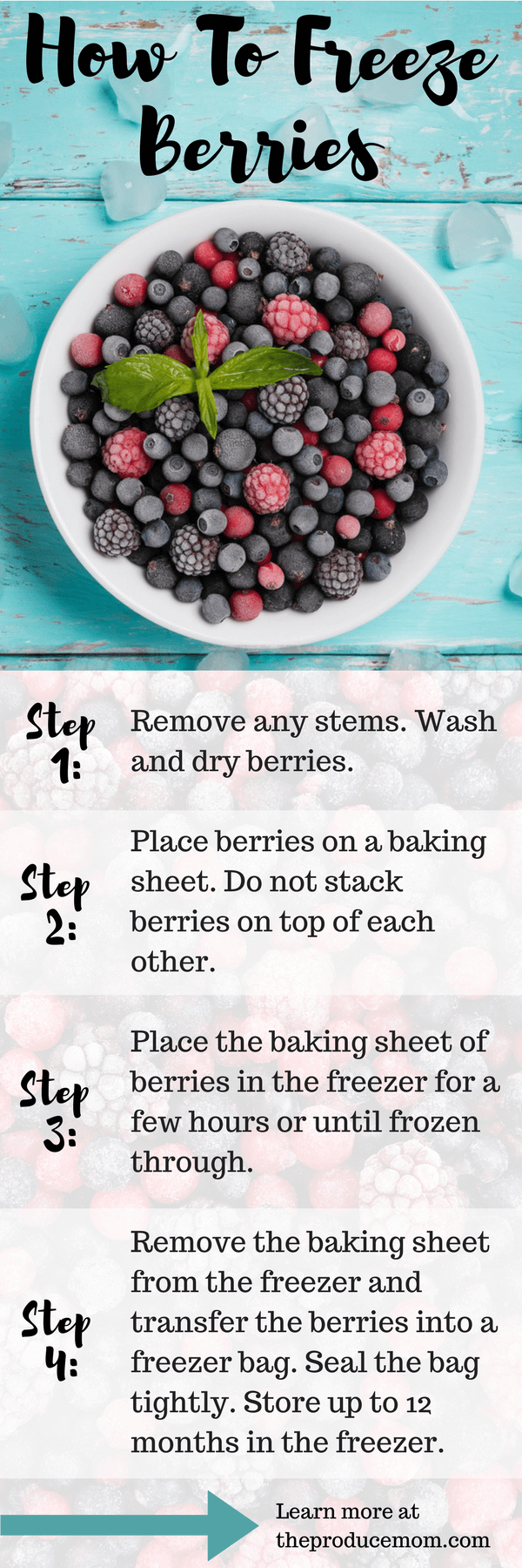 How to freeze berries | Freeze blackberries, strawberries, blueberries, raspberries! 