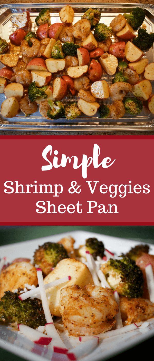 Shrimp Veggies Sheet Pan