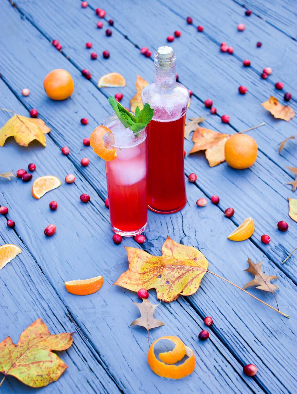 Cran-Orange Gin-Gin Mule | Holiday Cocktail Recipe