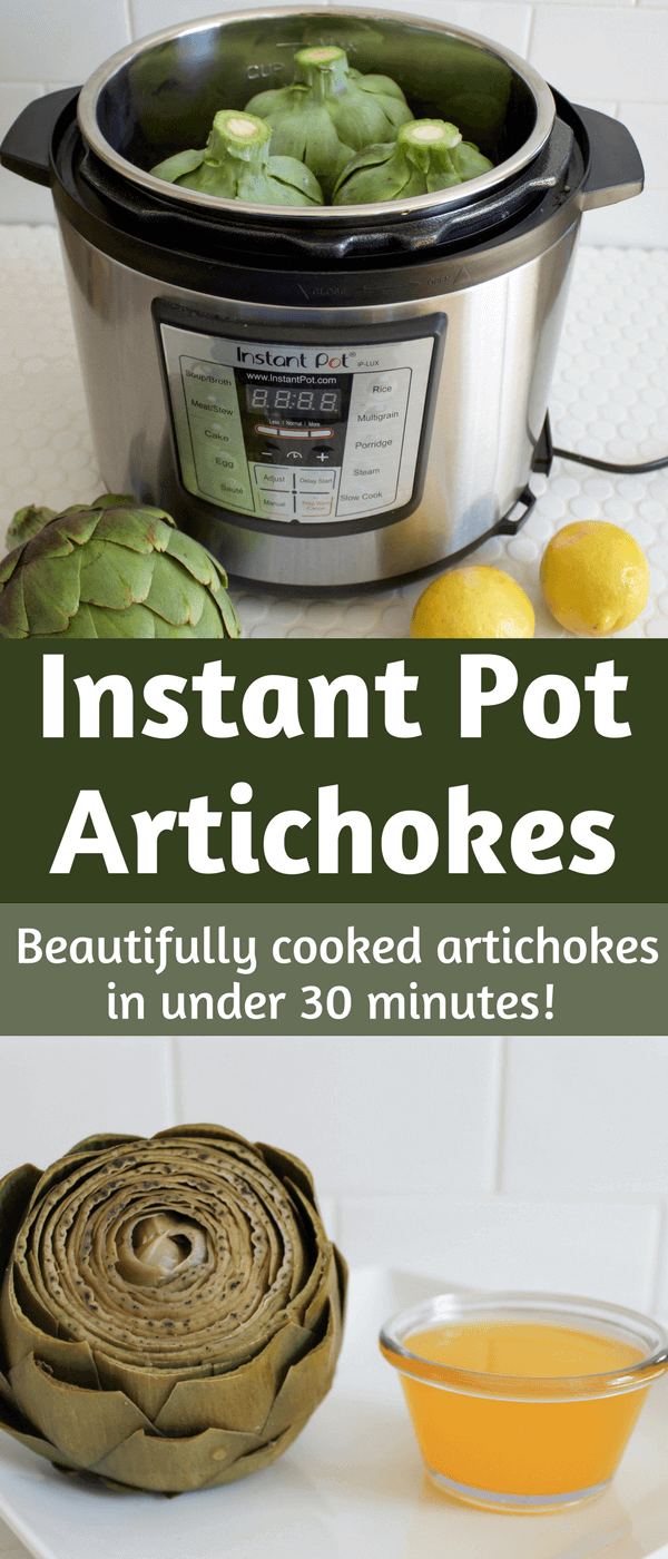 Instant Pot Artichokes | How To Steam and Saute Artichokes In The Instant Pot 