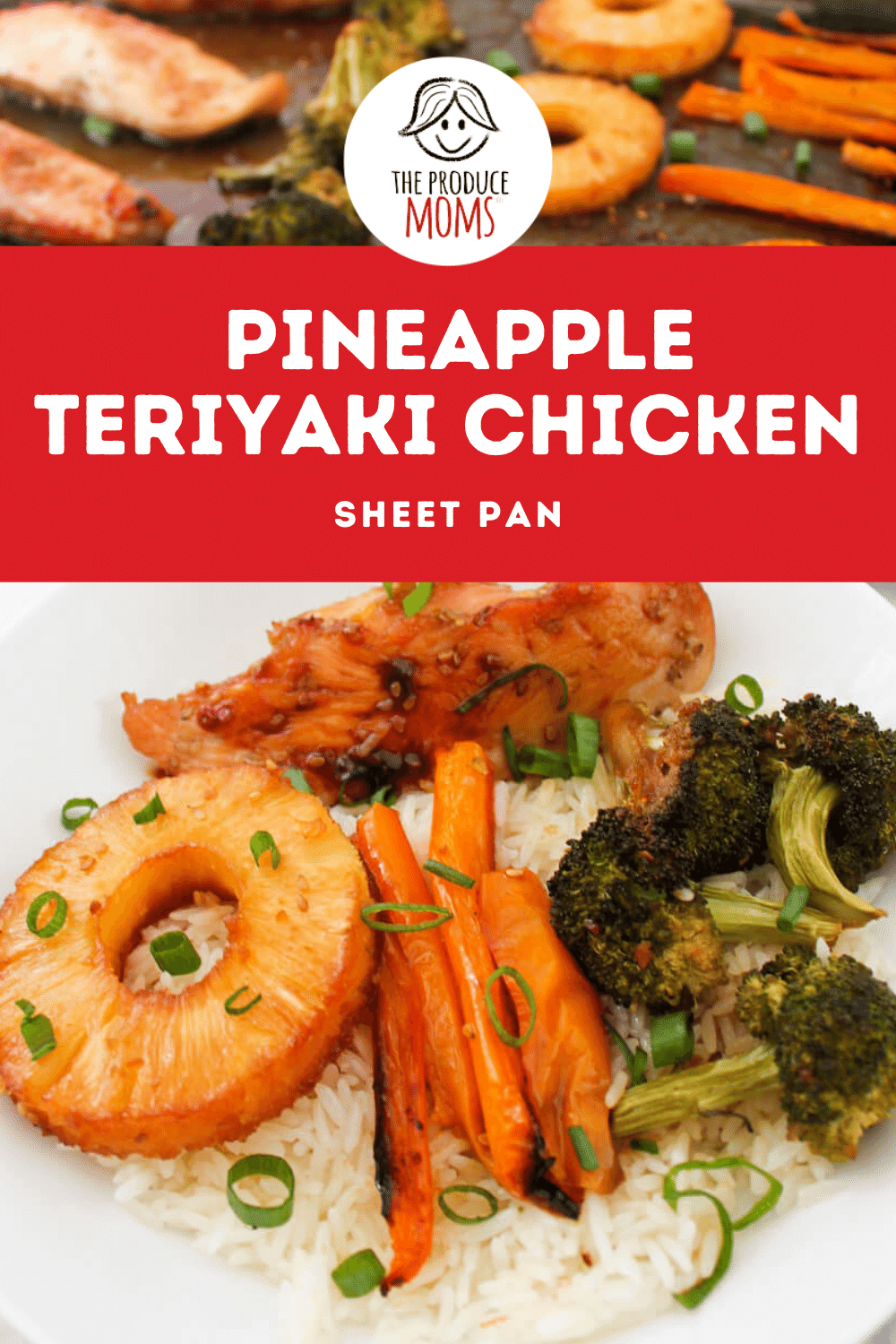 Easy Pineapple Teriyaki Chicken Sheet Pan